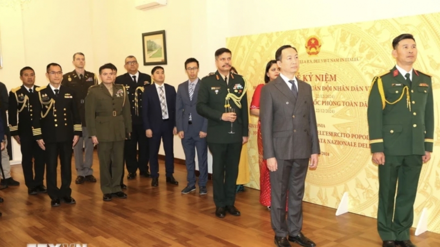 80th anniversary of Vietnam People’s Army marked in Rome